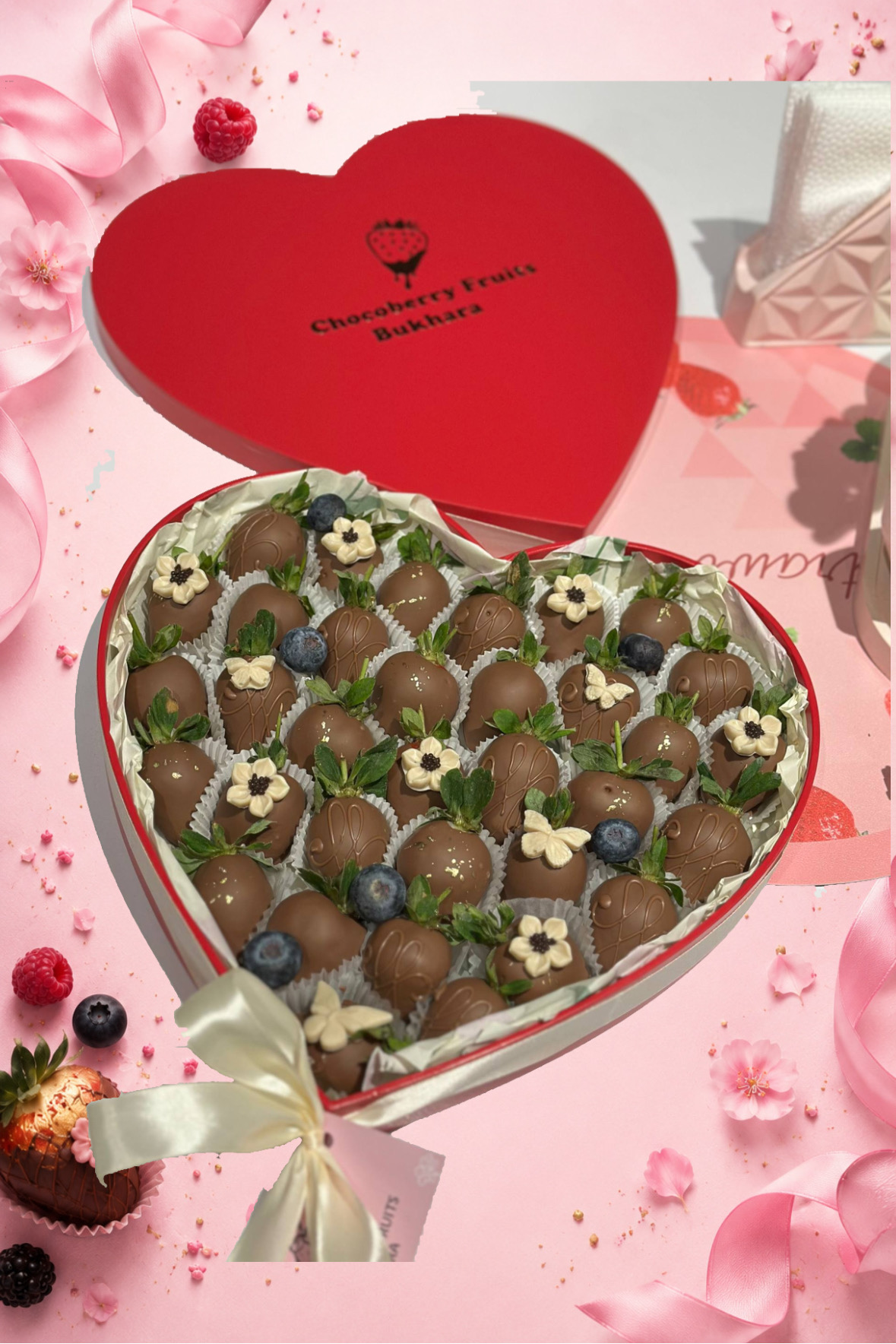 Клубничное сердце